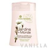 Yves Rocher Jardins du Monde Indian Cotton Flower Shower Cream