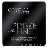 Catrice Prime And Fine Highlighting Powder For a Luminous Glow