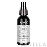 NYX Dewy Finish Make-Up Setting Spray