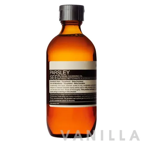 Parsley Seed Facial Cleansing Oil