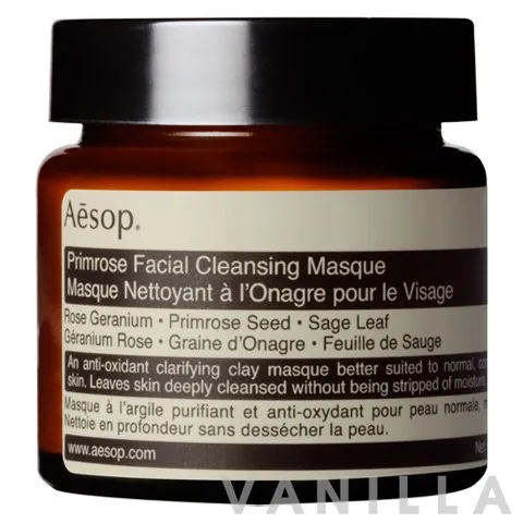 Primrose Facial Cleansing Masque
