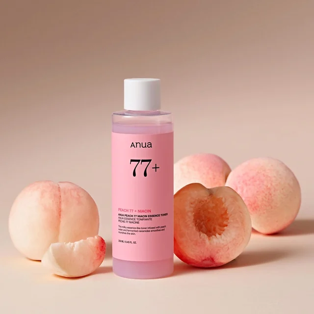 Peach 77% Naiacin Essence Toner