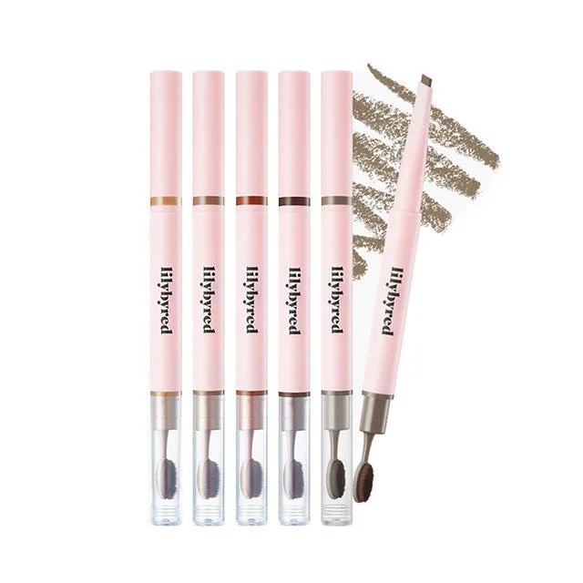 Hard flat brow pencil