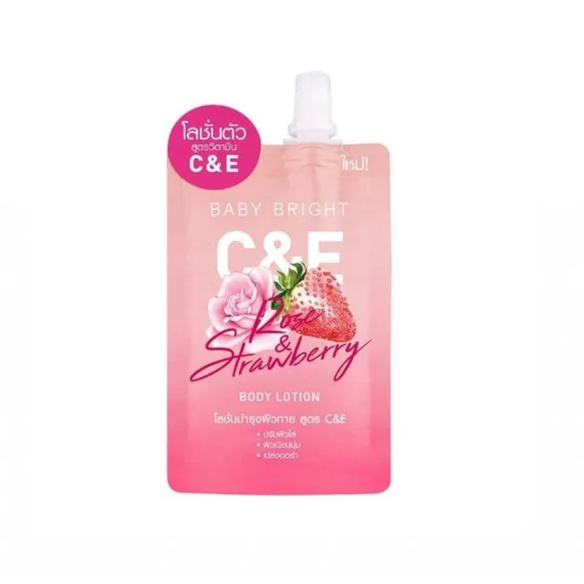 C&E Rose & Strawberry Body Lotion