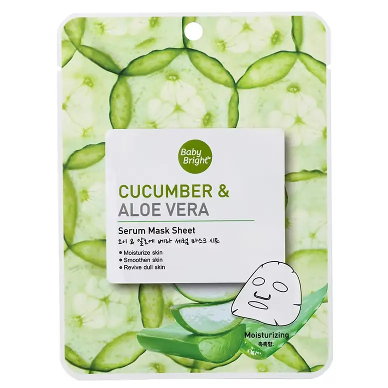 Cucumber Aloe Vera Serum Sheet Mask