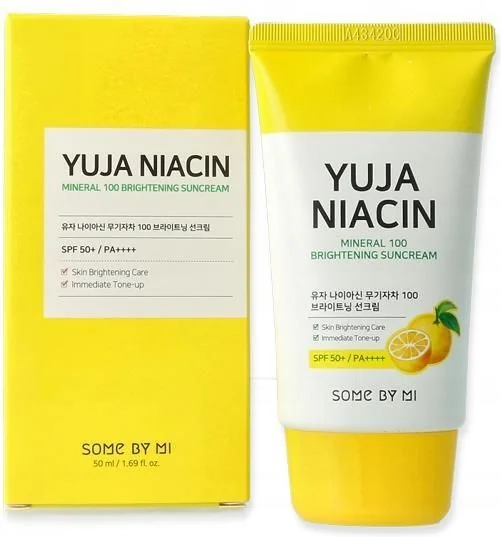 Yuja Niacin Mineral 100 Brightening Suncream