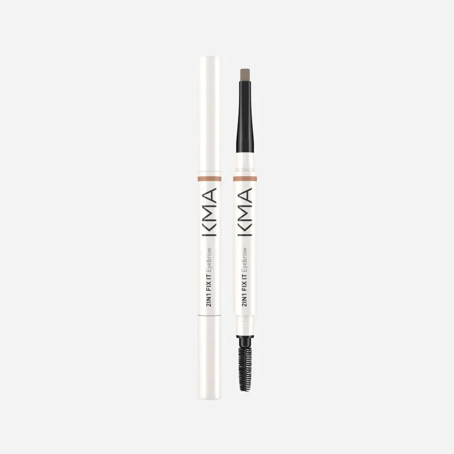 KMA 2 in 1 Fix It Eyebrow (0.16g) ที่เขียนคิ้ว 2 In 1 คิ้วสวยมีมิติ