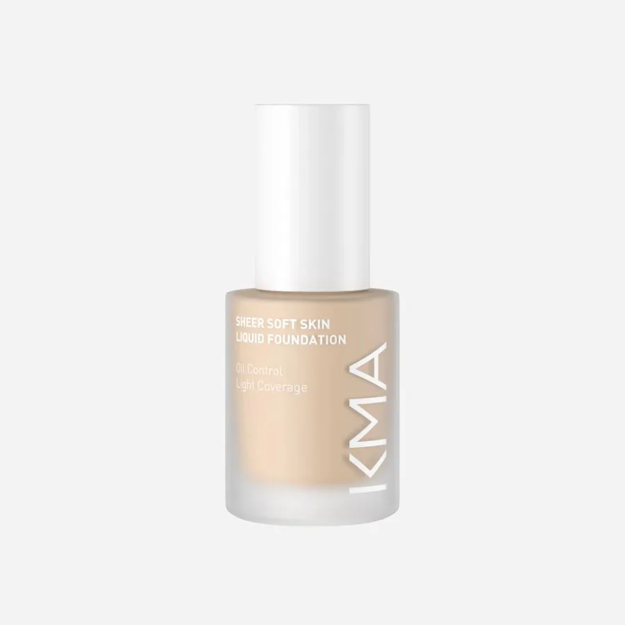 KMA Sheer Soft Skin Liquid Foundation รองพื้นบางเบา งานผิวธรรมชาติ