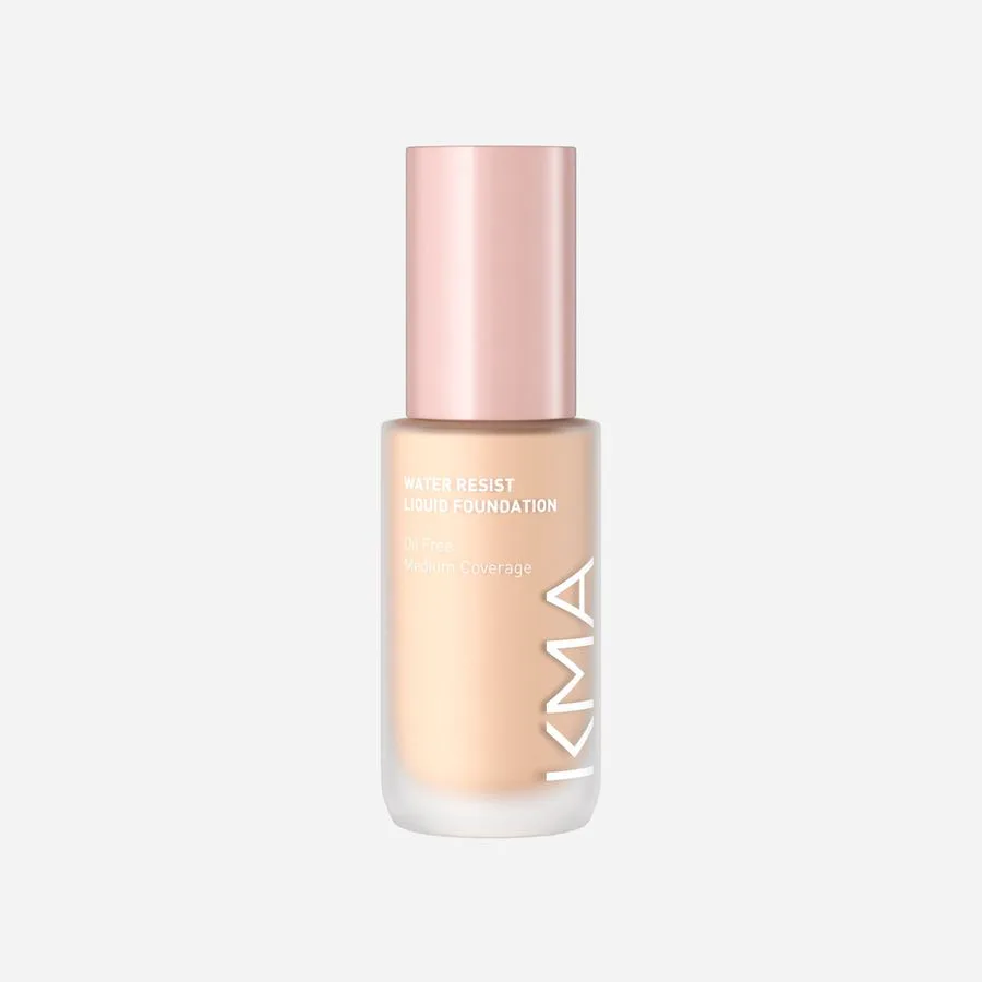 KMA Water Resist Liquid Foundation รองพื้นกันน้ำ คุมมัน เนื้อบางเบา