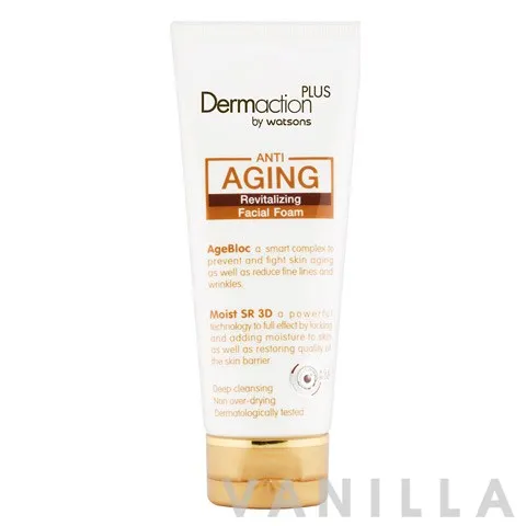 Dermaction Plus Anti-Aging Revitalizing Facial Foam