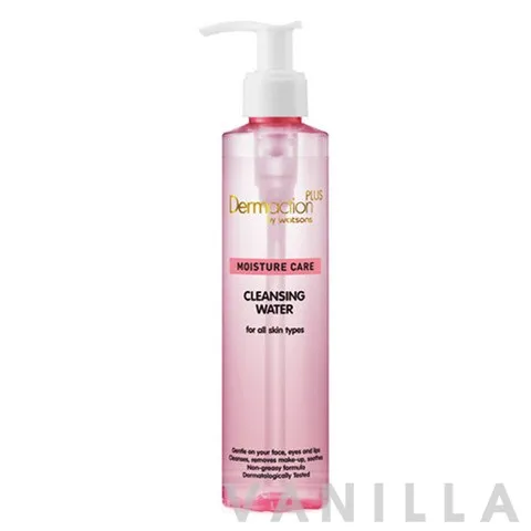 Dermaction Plus Moisture Care Cleansing Water