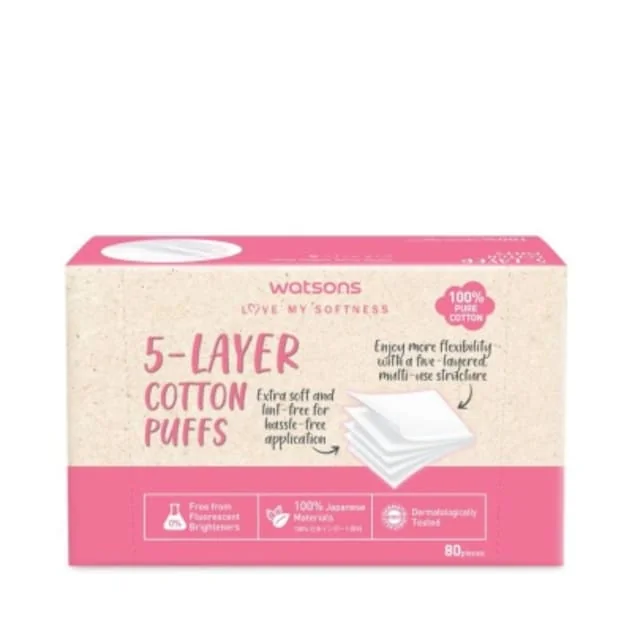 5-Layer Cotton Puffs