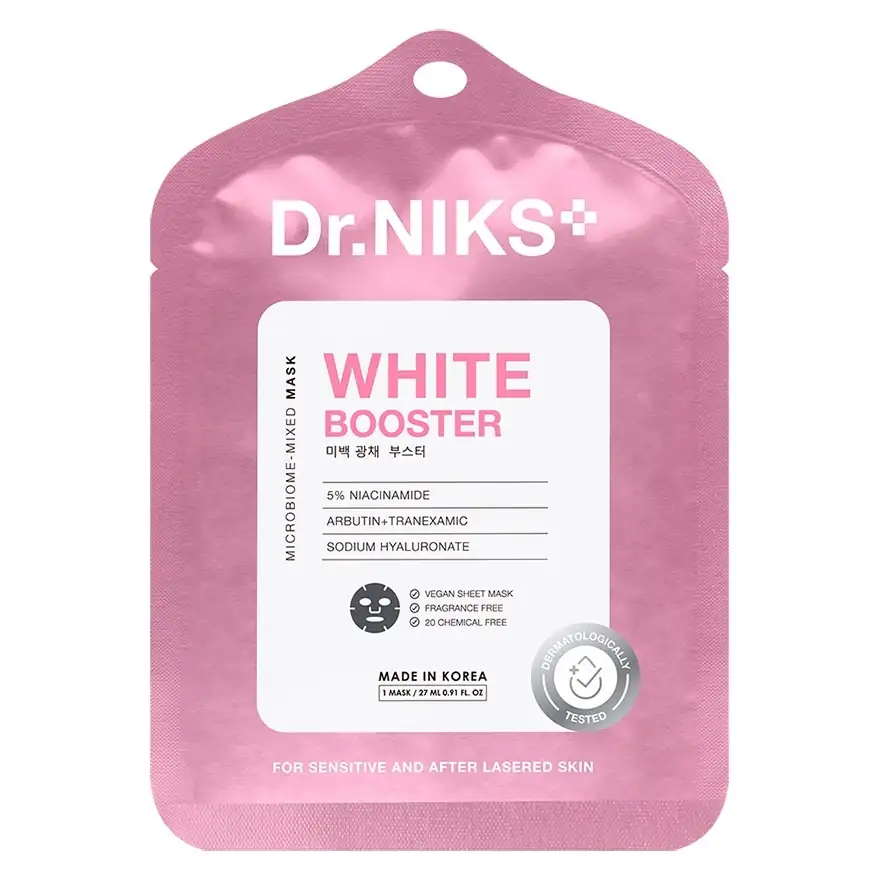 Microbiome-Mixed Mask White Booster