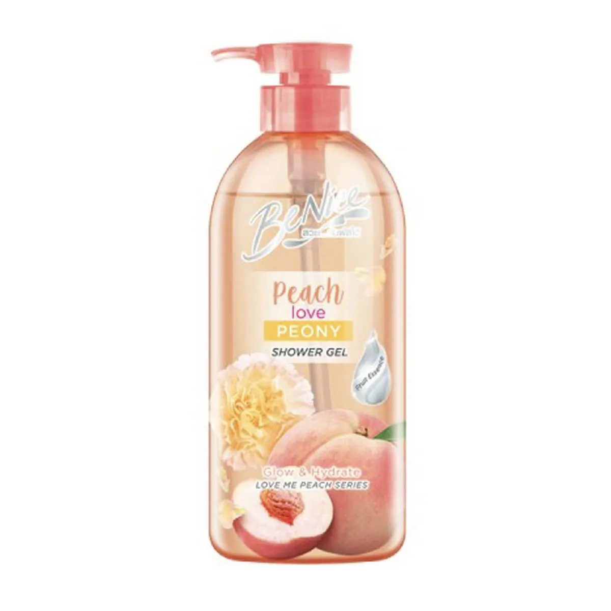 Love Me Peach Shower Gel Peach Love Peony