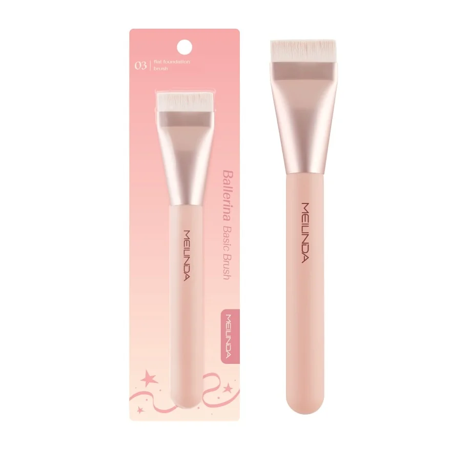 Meilinda Ballerina Basic Brush 03 Flat Foundation Brush