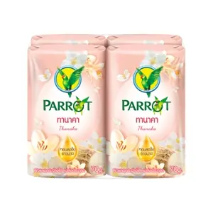 PARROT Botanicals Bar Soap White Thanaka