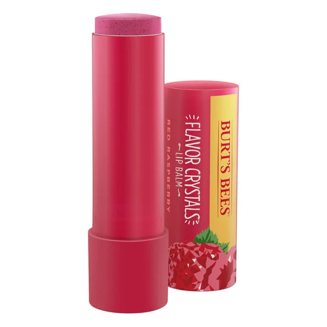 Crystals Lip Balm Red Raspberry Flavor