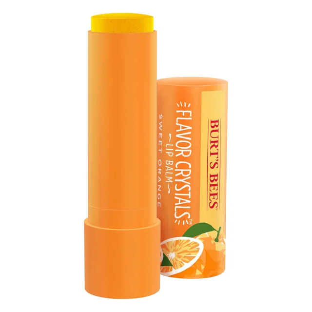 Crystals Lip Balm Sweet Orange Flavor