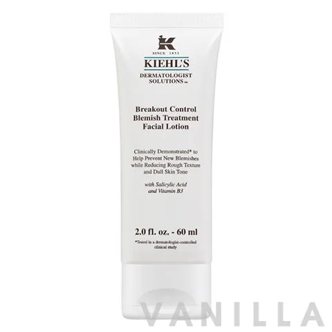 Breakout Control Acne Treatment Facial Lotion