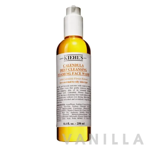 Calendula Deep Cleansing Foaming Face Wash