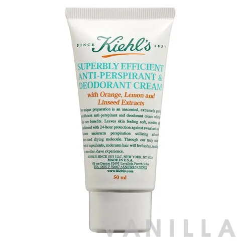 Superbly Efficient Anti-Perspirant & Deodorant Cream