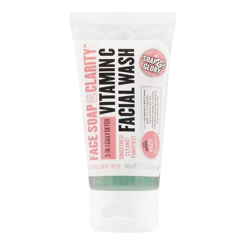 Face Soap and Clarity™ 3-in-1 Daily Detox Vitamin C Facial Wash