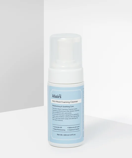 Rich Moist Foaming Cleanser