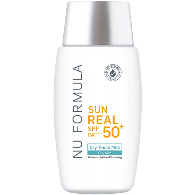 Sun Real SPF50+/PA++++ Dry Touch Milk
