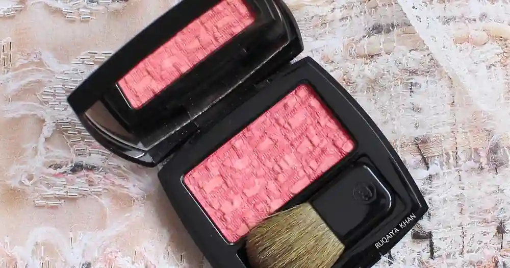 LES TISSAGES DE CHANEL Blush Duo Tweed Effect