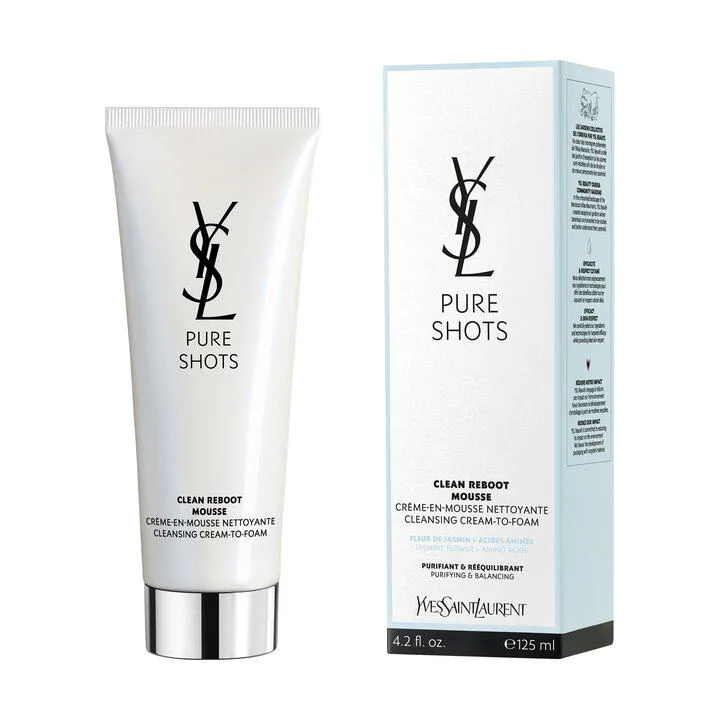YSL PURE SHOTS CLEAN REBOOT CLEANSER