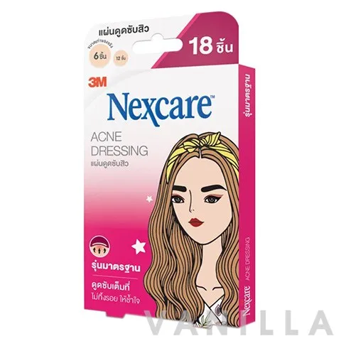 Nexcare Thin Acne Dressing - 18 Dots
