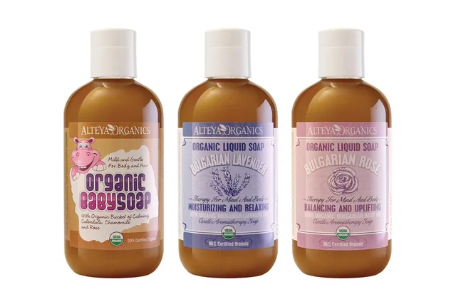 Organic Liquid Soap Bulgarian Rose
