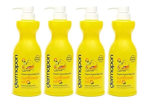 Organic Natural Baby Bath Sunflower Oil