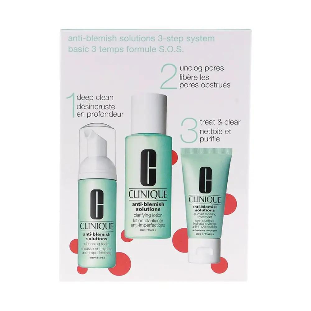 Anti-blemish Solutions 3-Step System