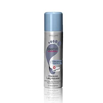 Feet Up Advanced Stimulating Cooling Relief Crackling Leg Mousse