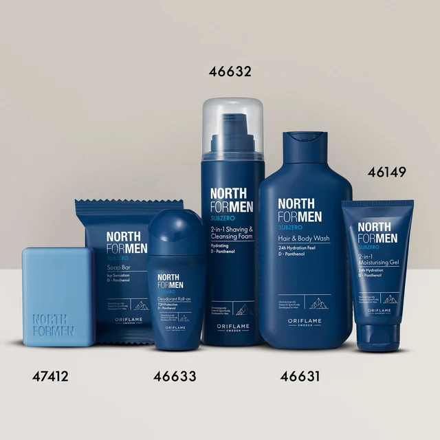 North For Men Active Face Wash