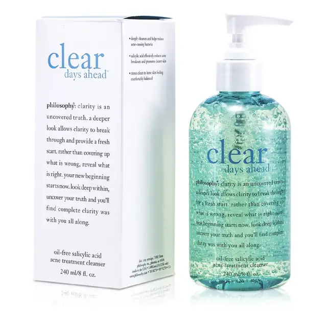 'Clear Days Ahead' Acne Treatment Cleanser