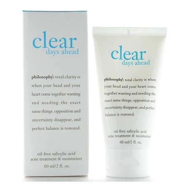 'Clear Days Ahead' Acne Treatment Gel Moisturizer