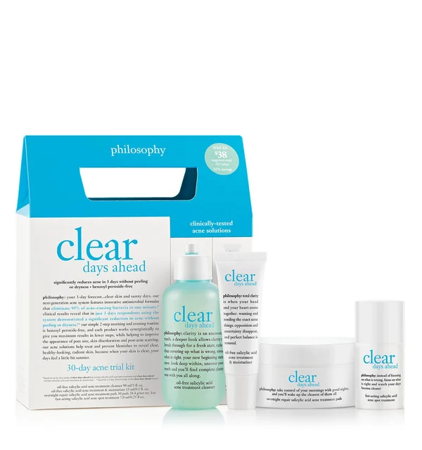 'Clear Days Ahead' Acne Treatment Trial Kit