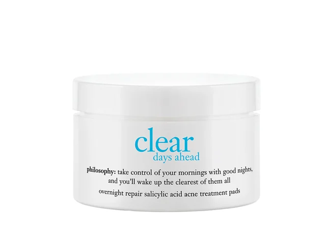 'Clear Days Ahead Overnight Repair' Acne Treatment Pads