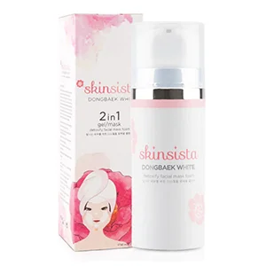 Dongbaek White Detoxify Facial Mask Foam