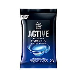 Active Cooling Wipe