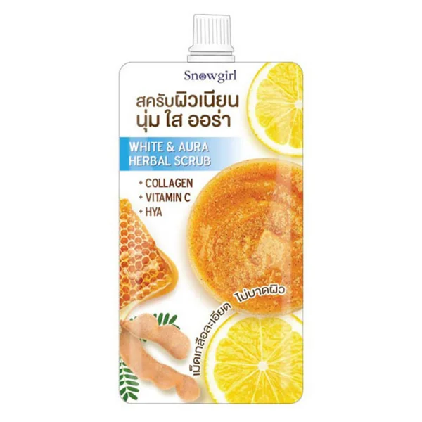 White & Aura Herbal Scrub