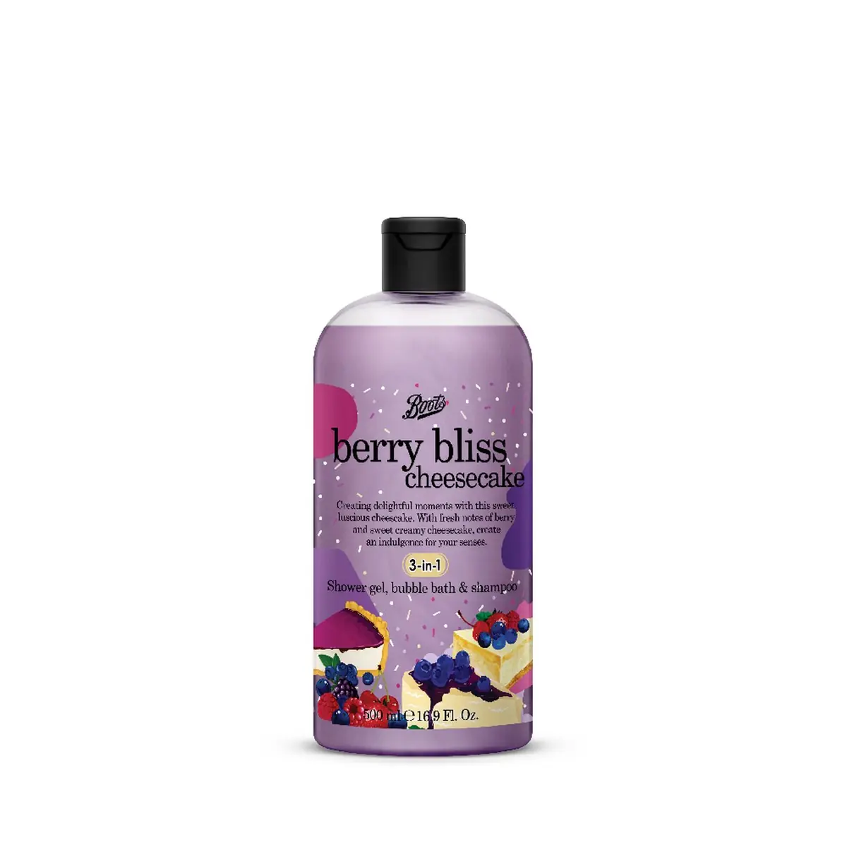 Berry Bliss Cheesecake Shower Gel