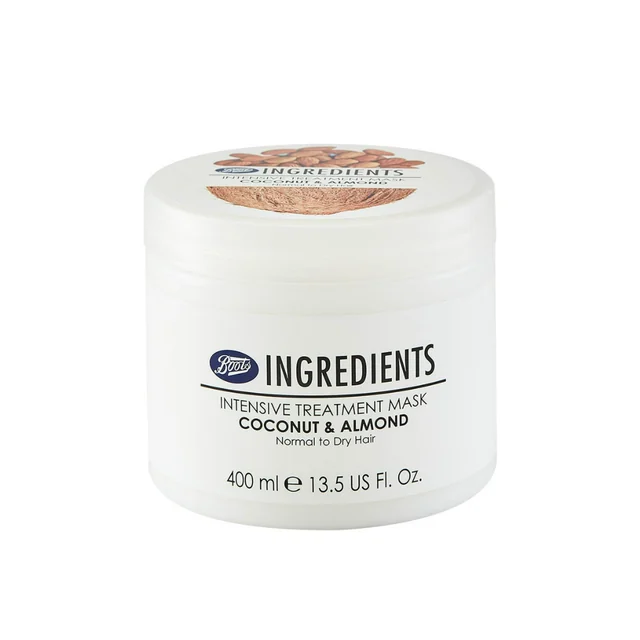 Ingredients Intensive Treatment Mask Argan Oil & Jojoba Oil