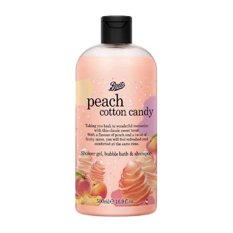 Peach Cotton Candy Shower Gel