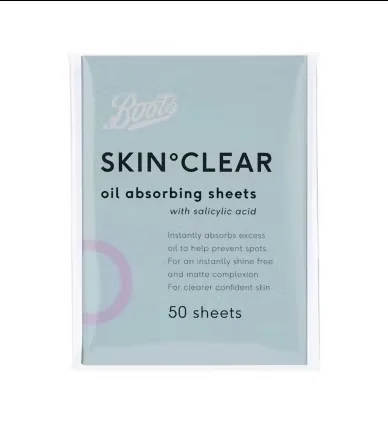 Skin Clear Oil Absorbing Sheets