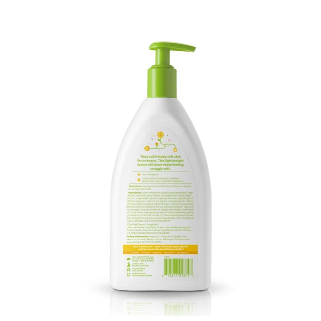 Eco Recipe Baby Lotion