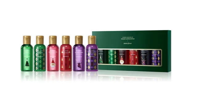 Green Christmas Holiday 2017 My Body Miniature Set