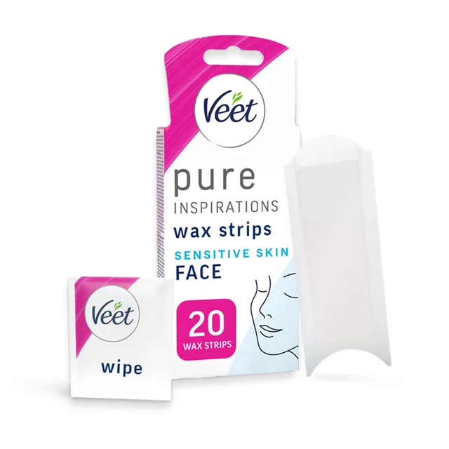 Ready To Use Sensitive Skin Wax Strips